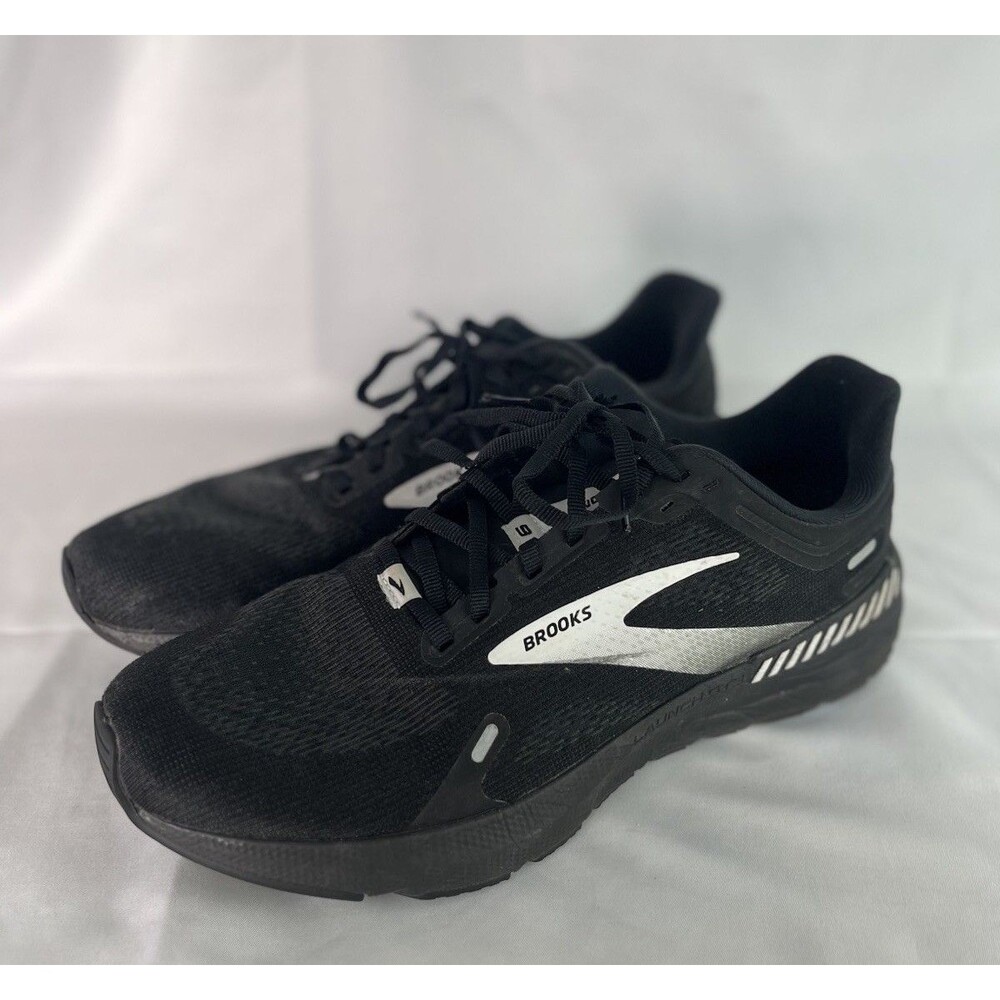 Brooks Launch GTS 9 Men's 11.5 D Running Shoes Black Sneakers Athletic
